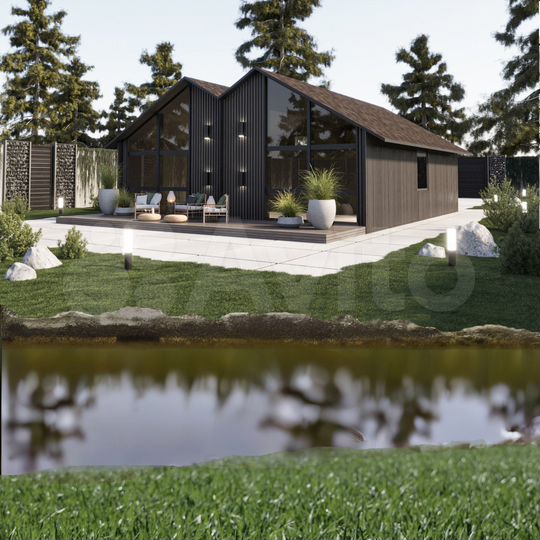 Дом 84 м² на участке 10 сот.