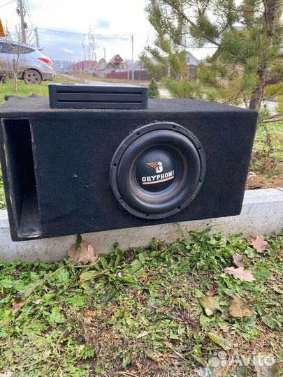 Сабвуфер и усилитель