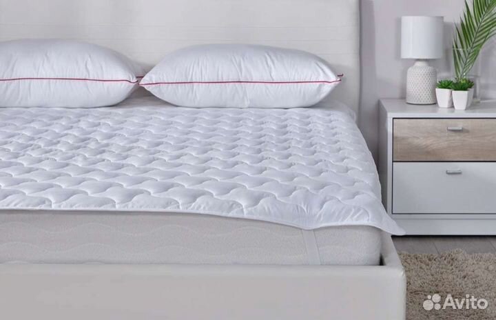 Наматрасник micasa бамбук, 90*200 см, новый