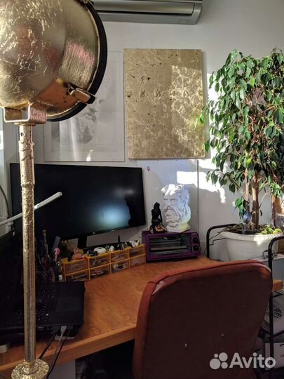 Интерьерная картина золото