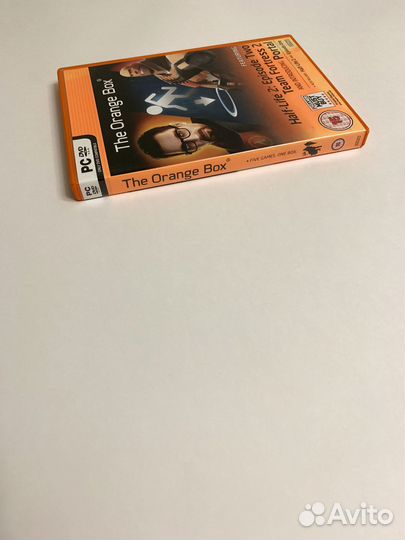 Half-Life 2 The Orange Box зарубе лицензия DVD-box
