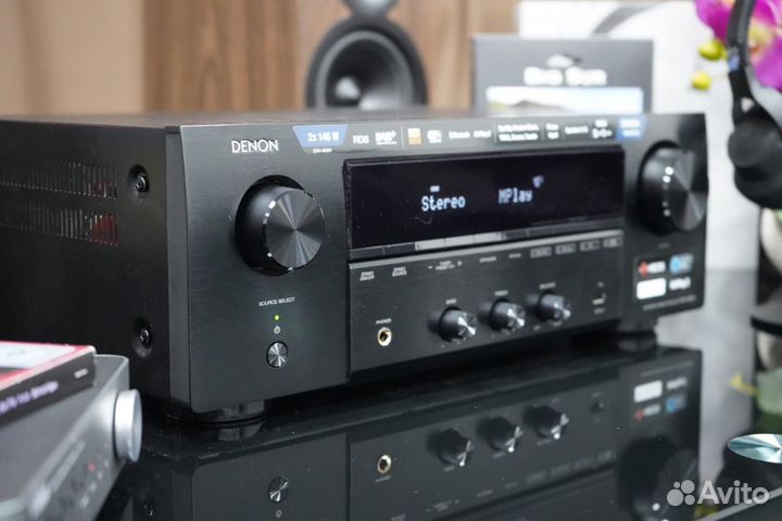 Стереоресивер Denon DRA-800H Black (демо-образец)