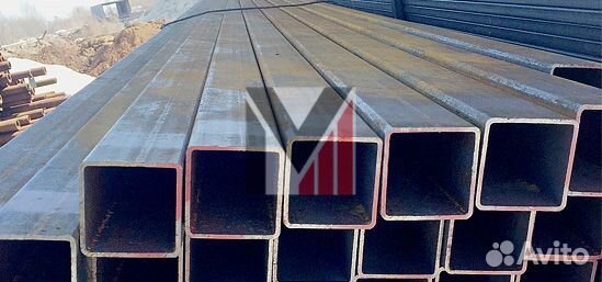 Профильная труба 80х80х3 мм. Доставка