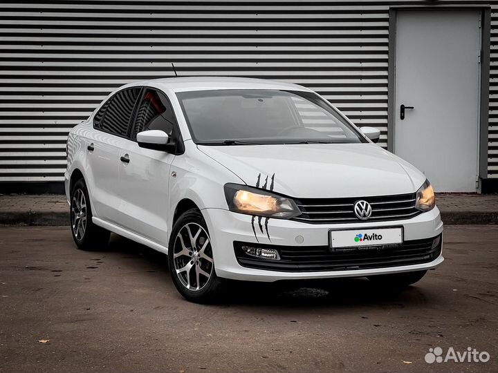 Volkswagen Polo 1.6 МТ, 2017, 215 000 км