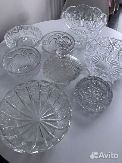 Чешский хрусталь, советский