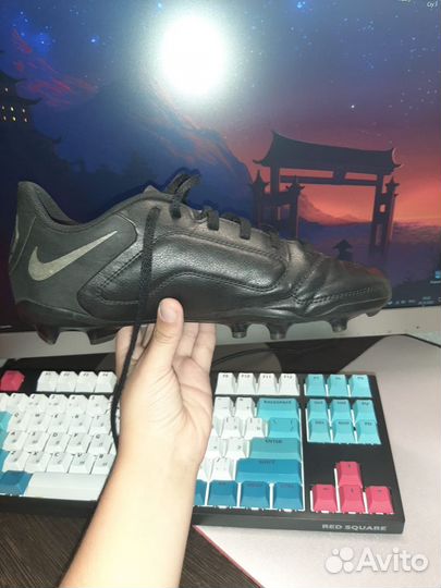 Футбольные бутсы nike tiempo