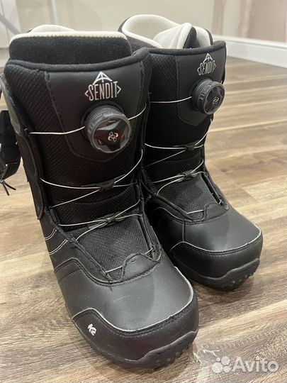 Сноубордические ботинки мужские sendit с боа