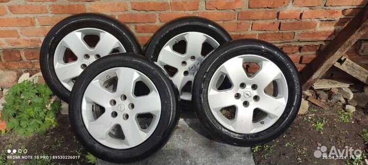 Колеса Opel signum, летние 205*55R16