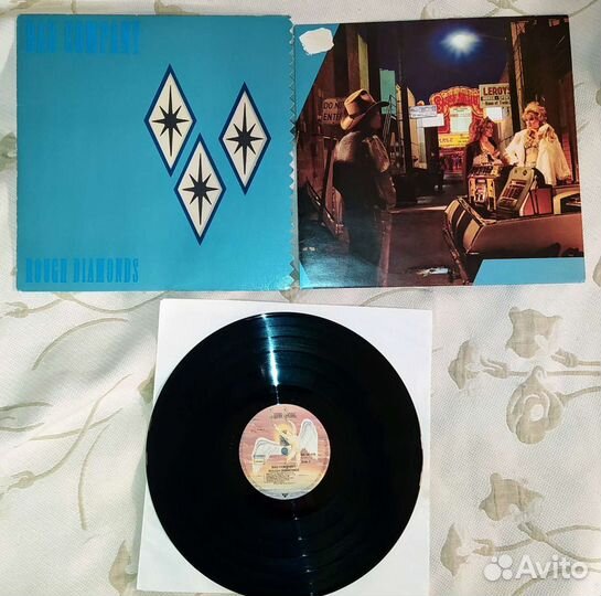 Bad Company Rough Diamond 1982 Пластинка lp