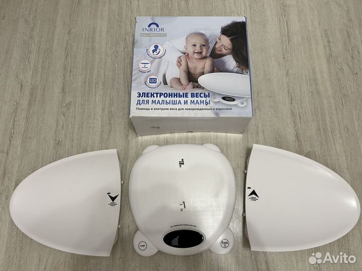 Детские электронные весы intior M-01-B-03 со съемн