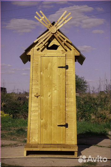 Уличный туалет с установкой В323