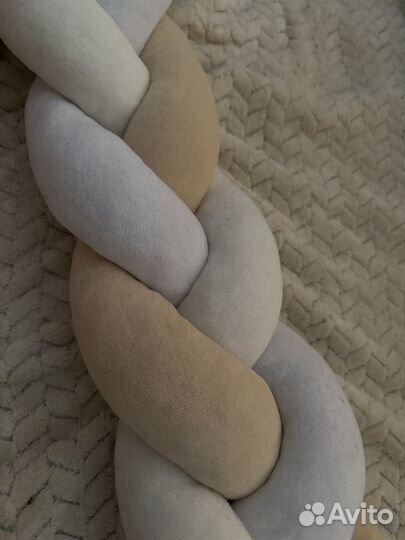 Бортик косичка