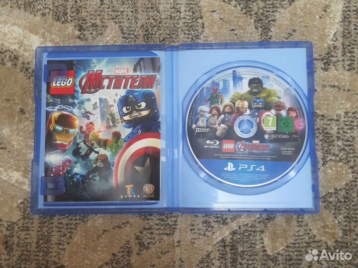 Игры на ps4, Lego marvel мстители