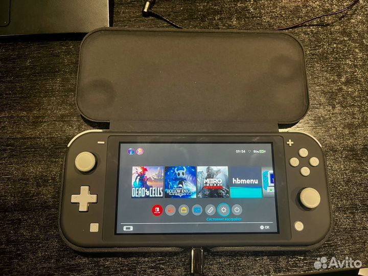 Nintendo switch прошитая+ карта на 128gb