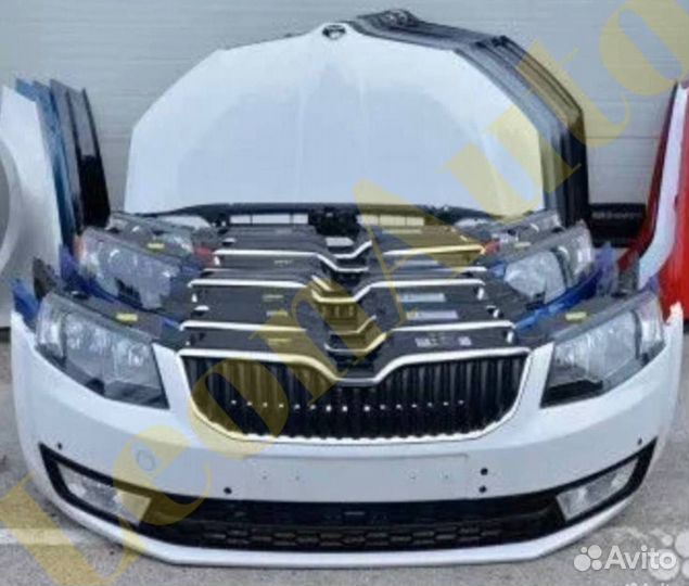 Ноускат передние крылья Skoda Octavia A7 2013-2020