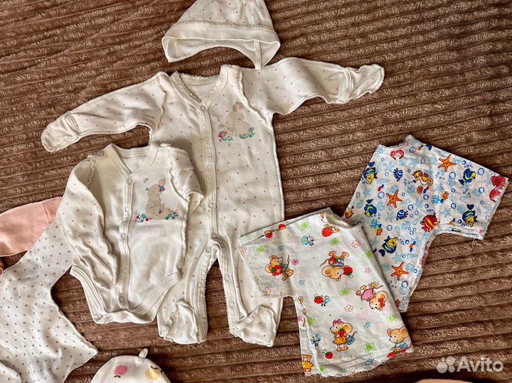 Детская одежда пакетом для девочки 56-62 р