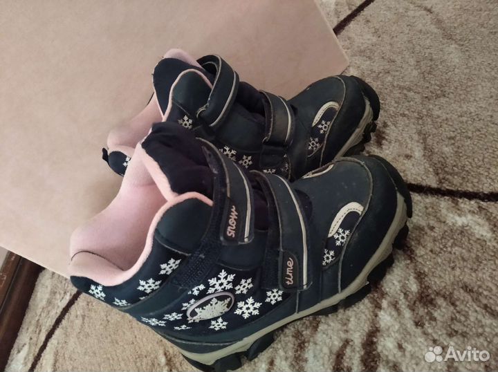 Сапоги для девочки зимние