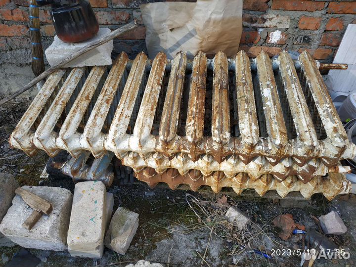 Чугунные радиаторы отопления бу