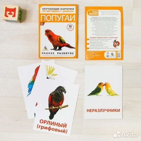Обучающие карточки по методике Г. Домана