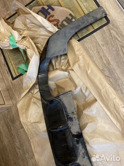 Диффузор на задний бампер kia optima 2018-2020