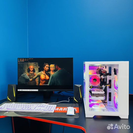 Игровой Intel Core i5-11400f 32Gb GTX 1070 8Gb