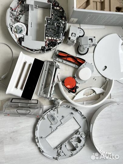 Xiaomi mi robot vacuum cleaner разбор запчасти