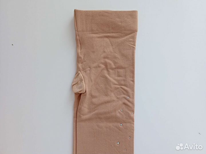 Колготки для фигурного катания со стразами 4-6л