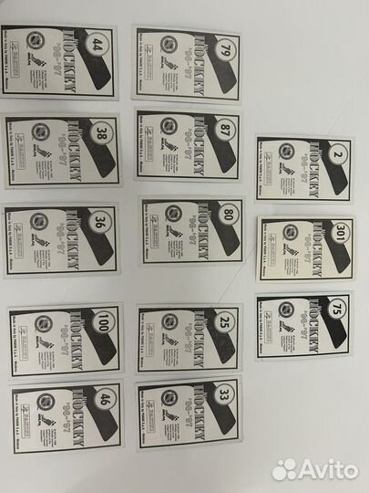 Наклейки Nhl 96-97 Panini