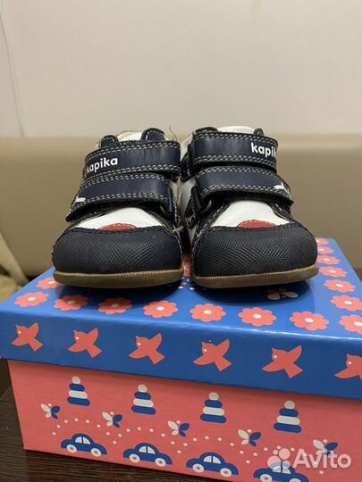 Ботинки демисезонные kapika для мальчика 19