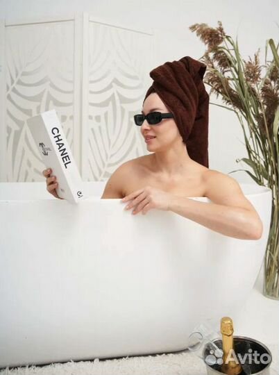 Полотенце банное шоколад. 70-140 от 1 шт