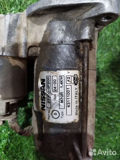 Стартер Ниссан примера р11 sr20 механика