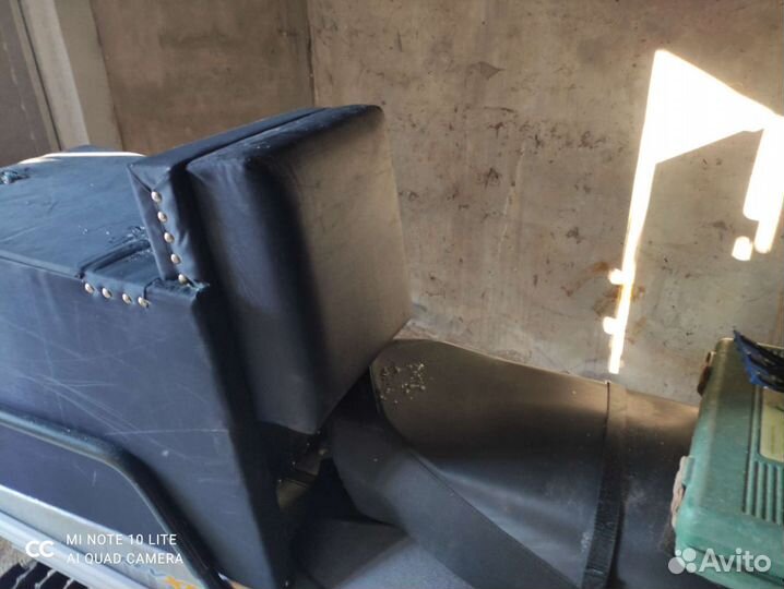 Кофр + спинка для снегохода BRP Tundra F550