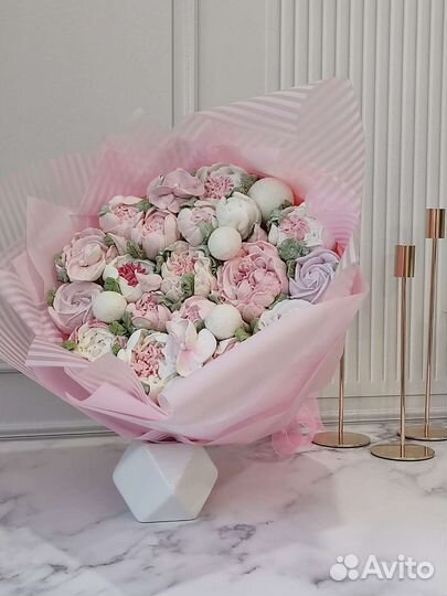 Букет из зефира