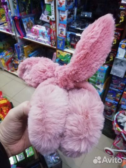 Детские меховые зимние наушники для девочек