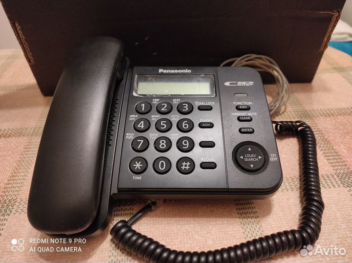 Проводной телефон Panasonic KX-TS2352,стационарный