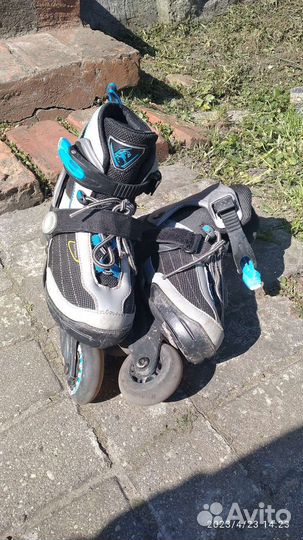 Роликовые коньки детские с защитой