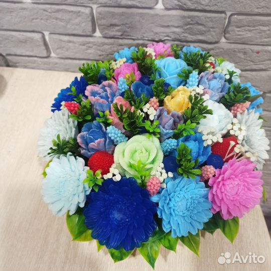 Букет из мыла
