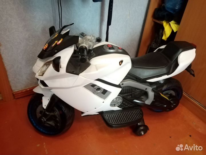Детский мотоцикл на аккумуляторе бу