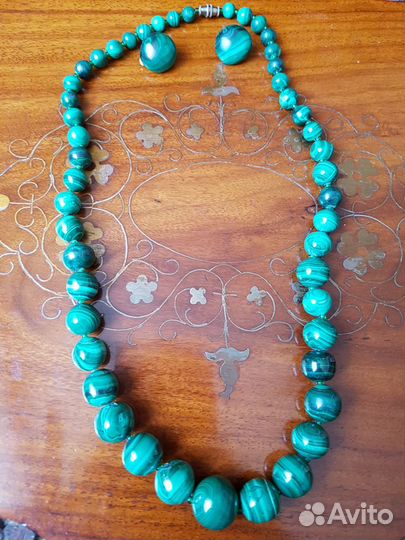 Малахитовый набор