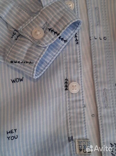 Рубашка zara для мальчика