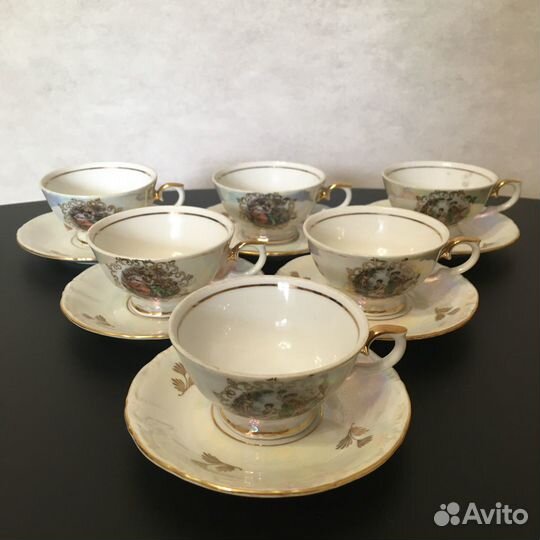 Сервиз чайно-кофейный «Мадонна» kahla гдр Германия