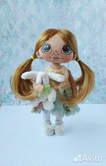 Интерьерная кукла ручной работы