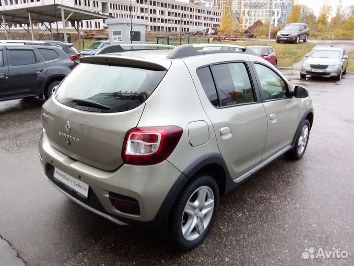 Renault Sandero Stepway 1.6 МТ, 2015, 105 400 км