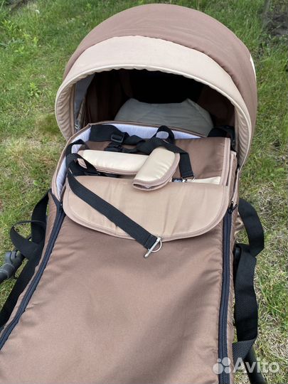 Коляска для новорожденного с переноской