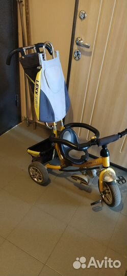 Детский трехколесный велосипед бу