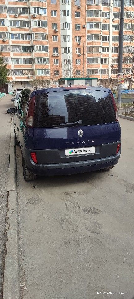 Renault Espace: фото владельца