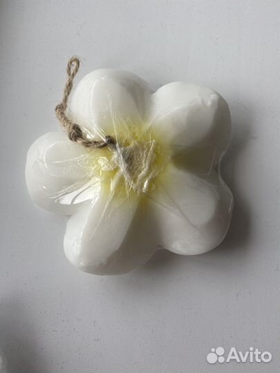 Тайское мыло ручной работы Цветок Франжипани