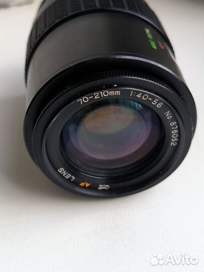 Объектив Minolta AF 70-210mm, байонет Sony a