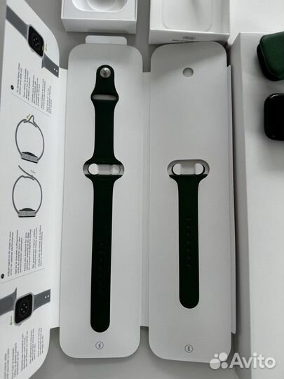 Apple watch series 7 45 мм green