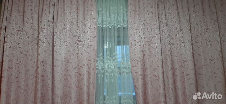 Комплект шторы и тюль